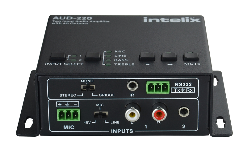 Liberty AUD-220 2 Input Audio Amplifier, 2x20W (4 OHM)